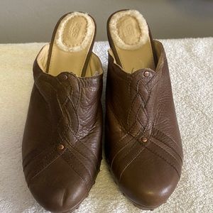 UGG wedge clogs